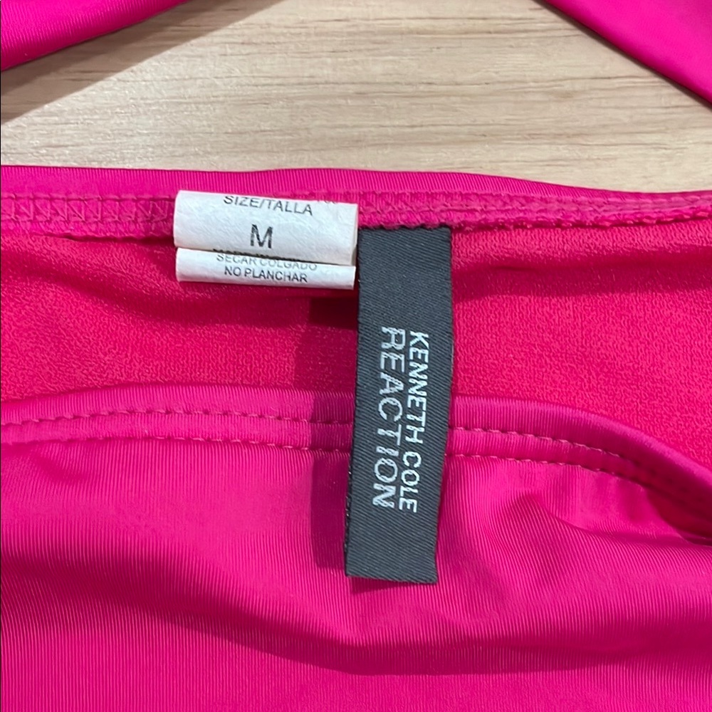 Kenneth Cole Pink Ruffle Bikini - Picture 2 of 4